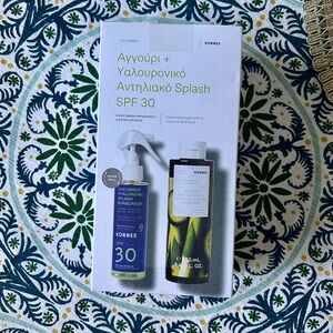 Korres Cucumber Hyaluronic Splash Sunscreen SPF 30 & Body Wash